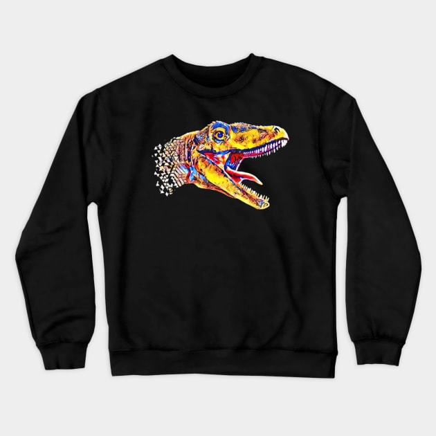 Allosaurus Crewneck Sweatshirt by Nimmersatt